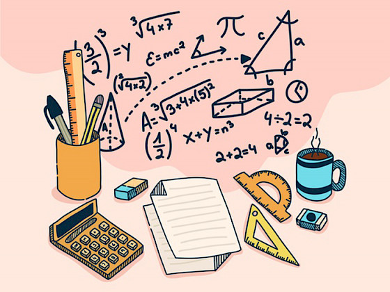 imagen de cálculos matemáticos