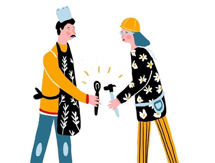 Lo que define la agencia es la capacidad de sobreponerse creativamente a la adversidad. Ese ímpetu es un recurso que probablemente necesitemos todos en la pandemia y después. (Ilustración: HOLLY JOLLEY)