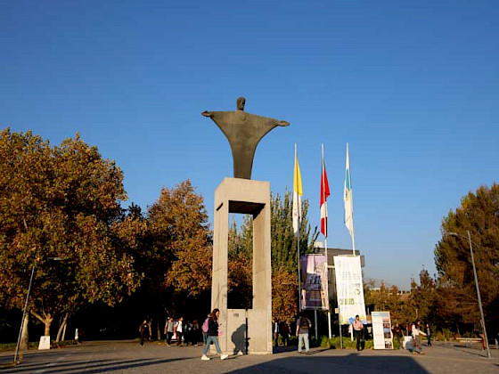 "Es importante señalar que a contar del 19 de octubre se considera el retorno definitivo de administrativos, profesionales y académicos de acuerdo a un sistema de turnos que se informará previamente", se afirma en la comunicación. (Fotografía César Cortés)