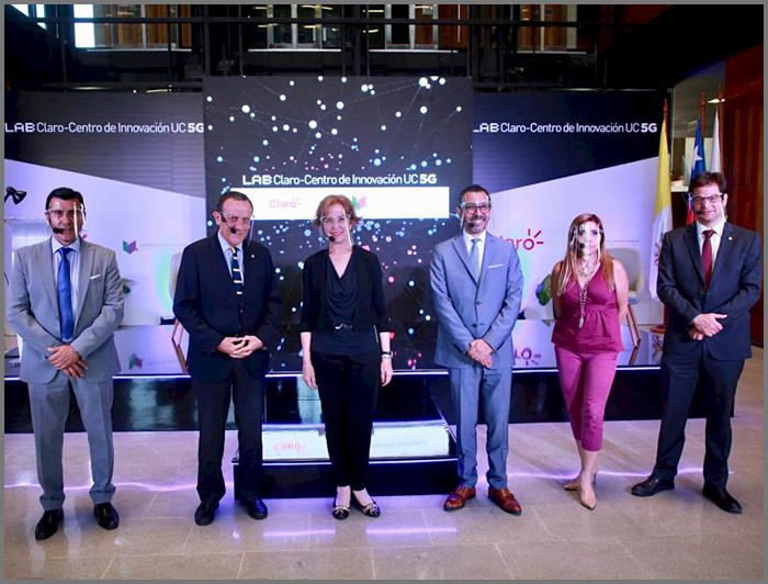 imagen correspondiente a la noticia: "Centro de Innovación UC se une con Claro para impulsar el desarrollo de 5G en Chile"