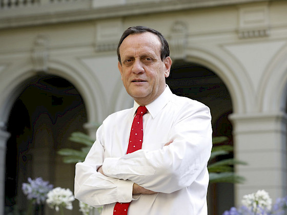 Rector Ignacio Sánchez.-  Foto César Cortés