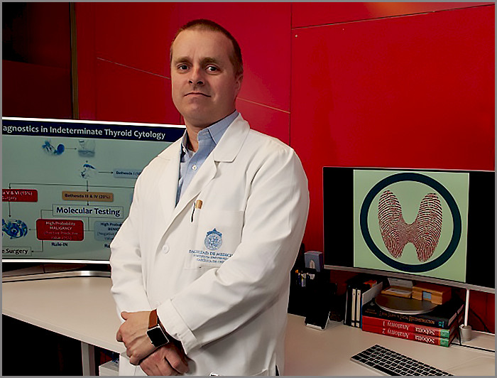 imagen correspondiente a la noticia: "Test de diagnóstico de cáncer de tiroides hecho en la UC gana el “better world project award""