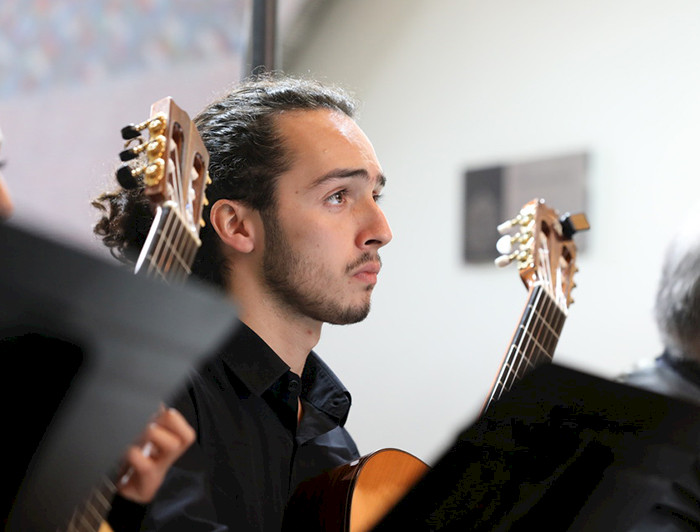 Conjunto de música. Foto Dirección de Comunicaciones