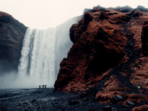 Cascada de agua.- Foto Pexels