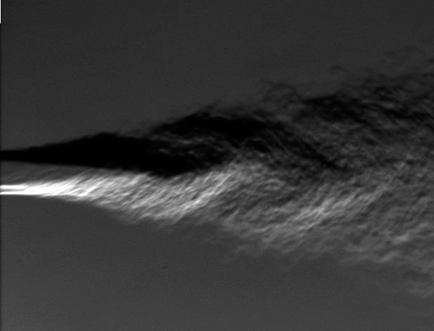 Detail of a blowing image. (Image from Institute of Music)