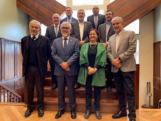 Rectores G9 y la subsecretaria de Educación Superior