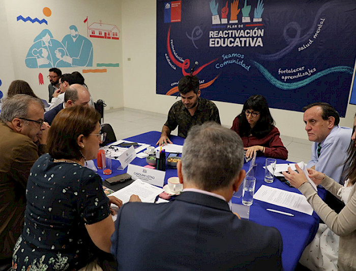 Primera sesión del Consejo para la Reactivación Educativa.- Foto Dirección de Comunicaciones