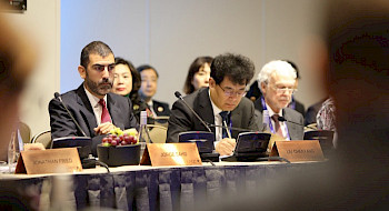 Jorge Sahd, académico de Derecho y director del Centro de Estudios Internacionales representando a Chile
