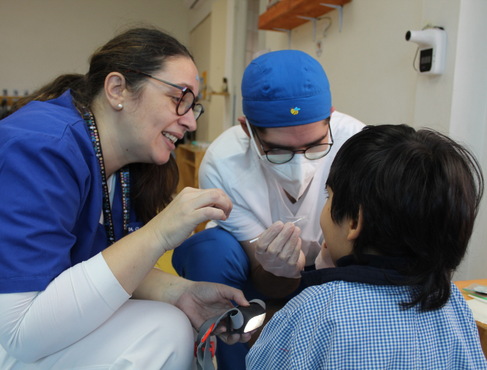 imagen correspondiente a la noticia: "Estudiantes de Odontología atienden a cerca de 100 niños en jardines infantiles"