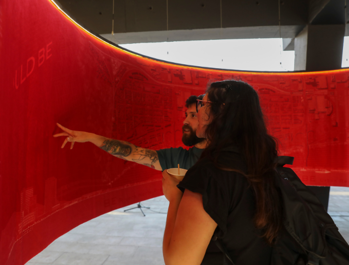 imagen correspondiente a la noticia: "Proyecto urbano exhibido en la muestra “CIUDADES (DES)HECHAS” llega a Lo Contador"