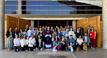 Primer encuentro presencial postítulo en religión católica. Foto Comunicaciones programa
