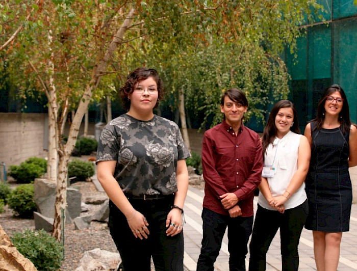 Catalina Román, alumna de Pedagogía General Básica