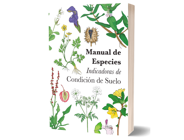 Portada libro Manual de Especies Indicadoras de Condición de Suelo.