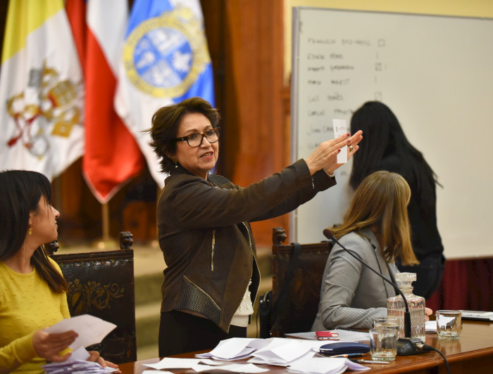 Escrutinios Comité de Búsqueda del día 4 de septiembre, organizado por Secretaría General en Campus Casa Central.
