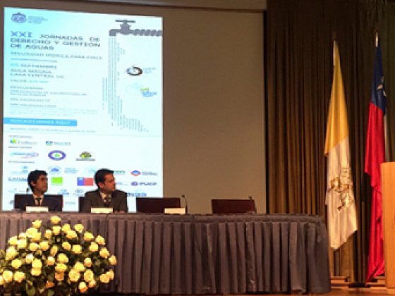 XXI Jornadas de Derecho y Gestión de Aguas: Seguridad Hídrica para Chile