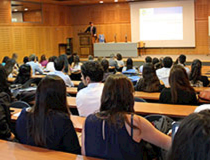 imagen correspondiente a la noticia: "Universidad Católica recibió a sus nuevos estudiantes de doctorado"