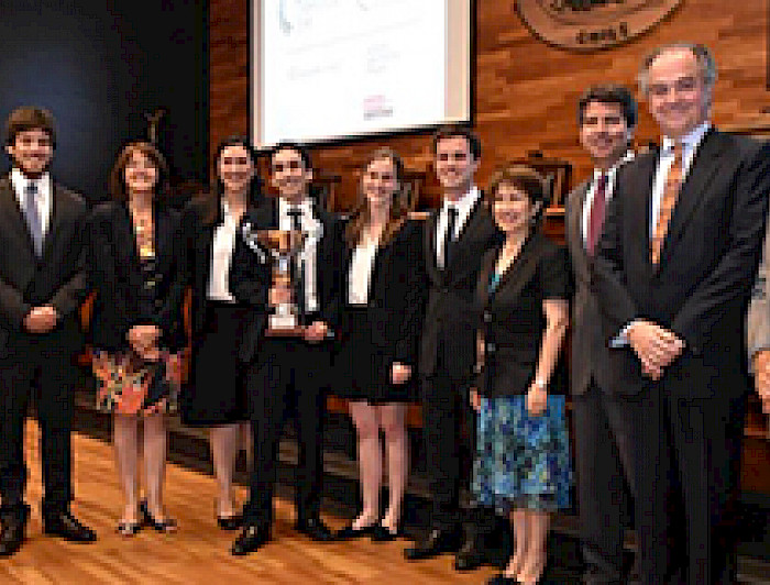 imagen correspondiente a la noticia: "Derecho UC ganó final nacional del torneo Philip C. Jessup International Law Moot Court Competition"