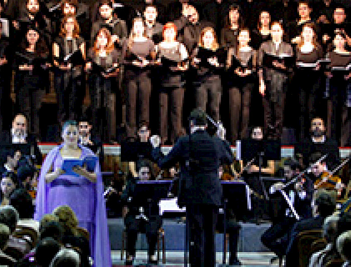 imagen correspondiente a la noticia: "Con el “Davide Penitente” de Mozart el Instituto de Música UC conmemoró Semana Santa."