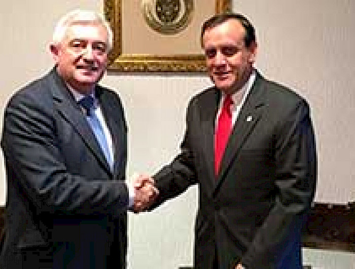 imagen correspondiente a la noticia: "Rector realiza visita académica a la Universidad de Santiago de Compostela y se reúne con sus principales autoridades"