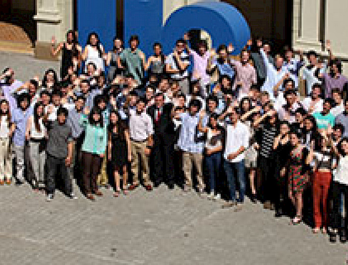 imagen correspondiente a la noticia: "UC da la bienvenida a 114 alumnos que obtuvieron puntajes de excelencia"